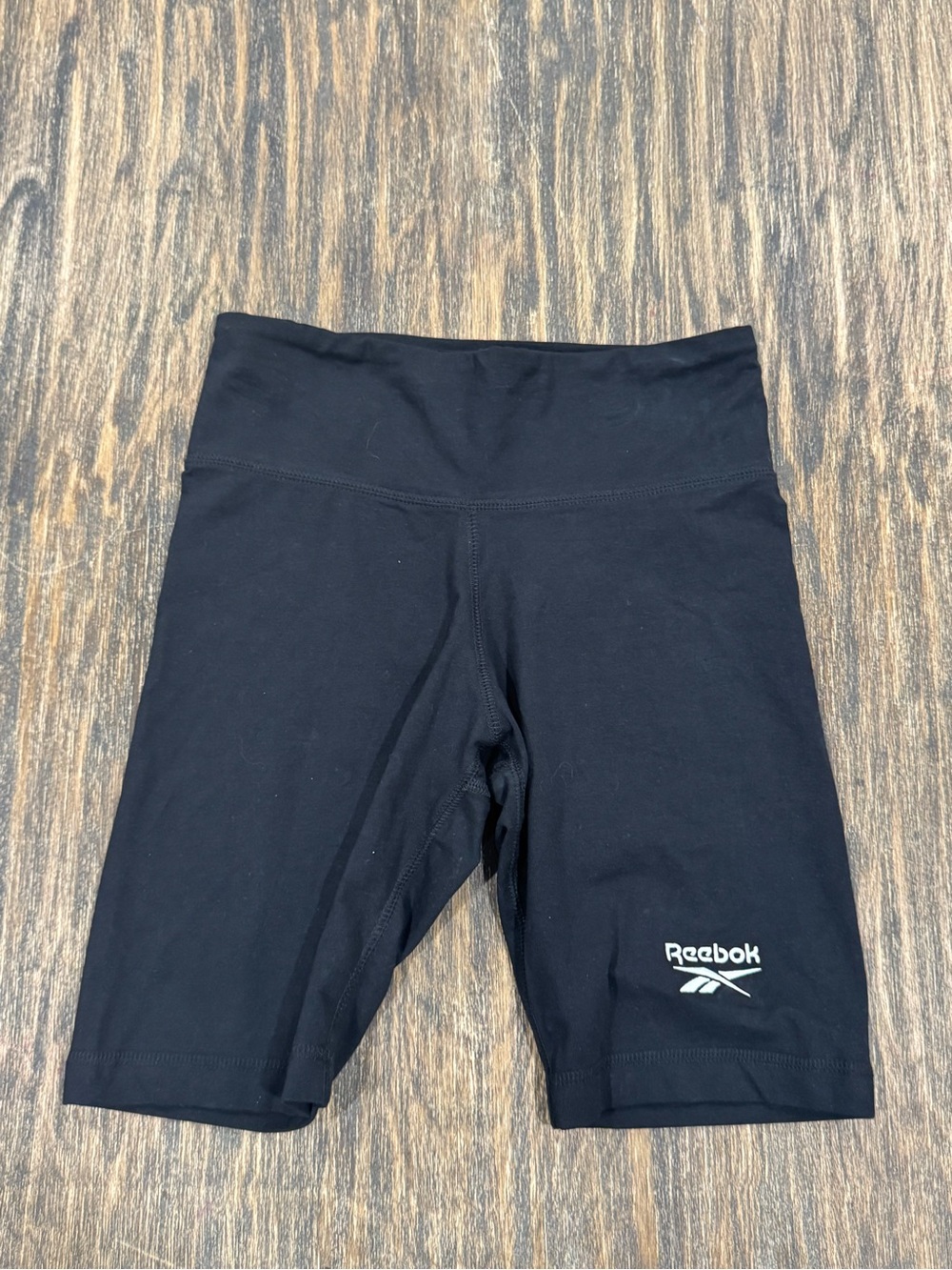 NWT Reebok Black Bike Shorts Women’s Small RI SL Fitted Training Shorts